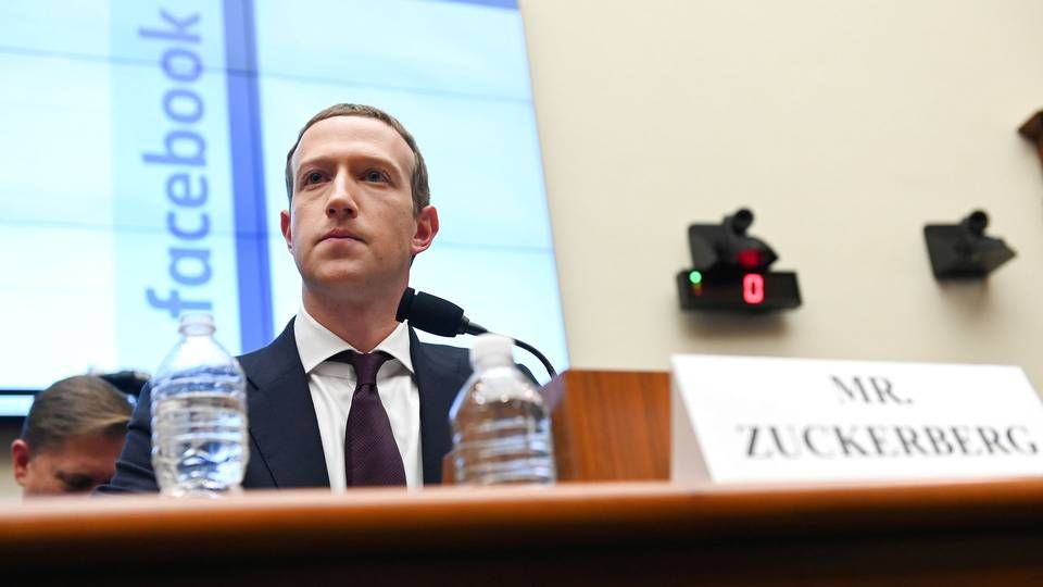 Facebooks stifter og topchef, Mark Zuckerberg. | Foto: Erin Scott/Reuters/Ritzau Scanpix