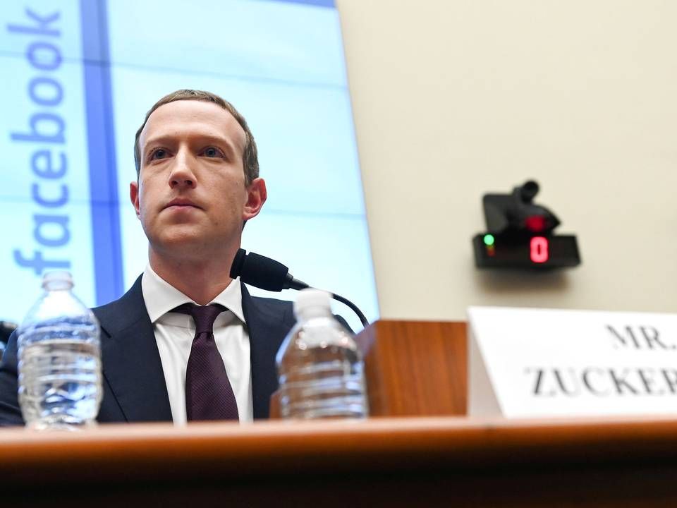 Facebooks stifter og topchef, Mark Zuckerberg. | Foto: Erin Scott/Reuters/Ritzau Scanpix