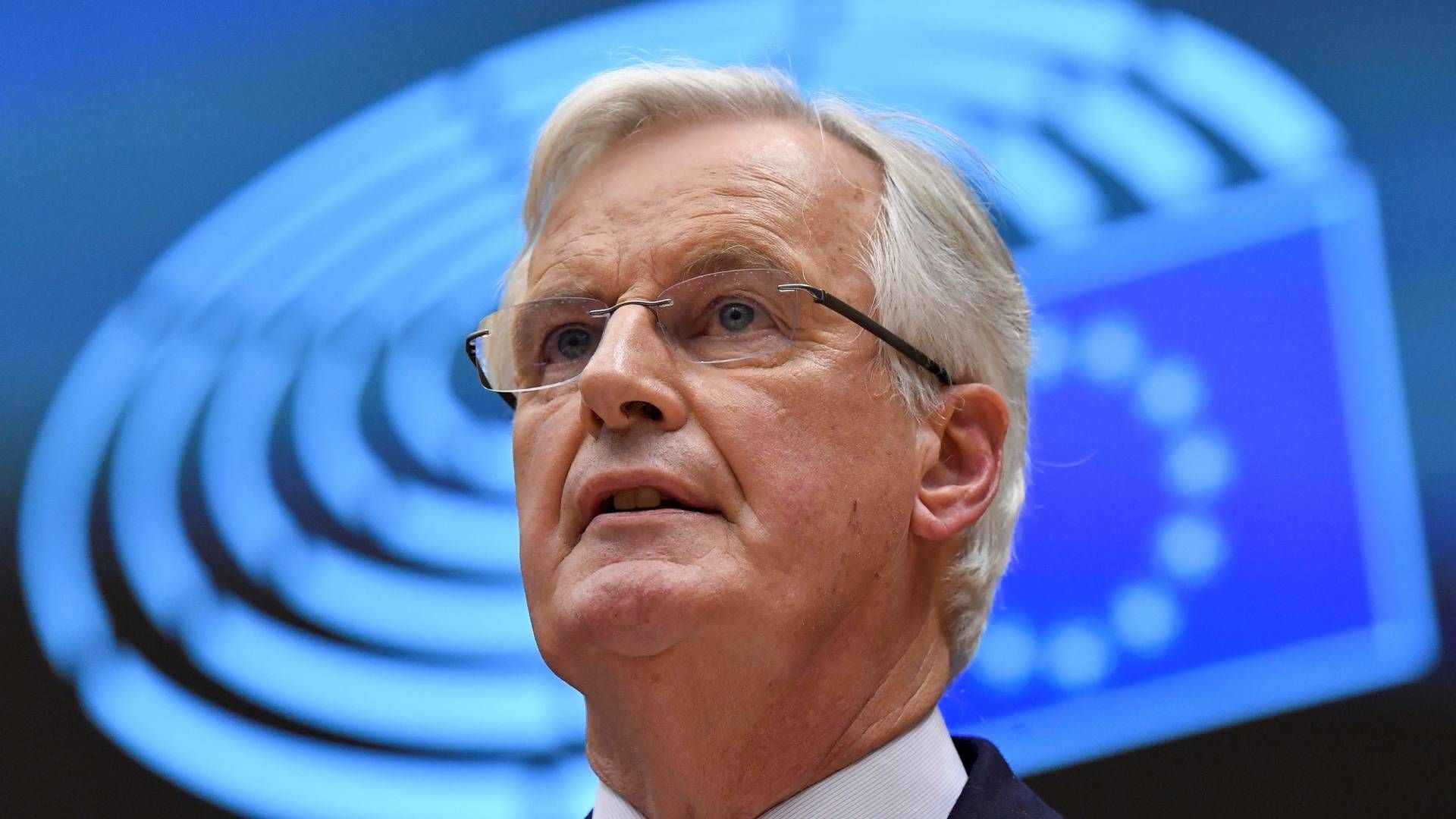 EU's chefforhandler, Michel Barnier. | Foto: JOHN THYS/AFP / AFP