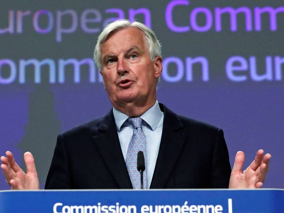 Michel Barnier, EU's chefforhandler. | Foto: Yves Herman/AFP / Ritzau Scanpix