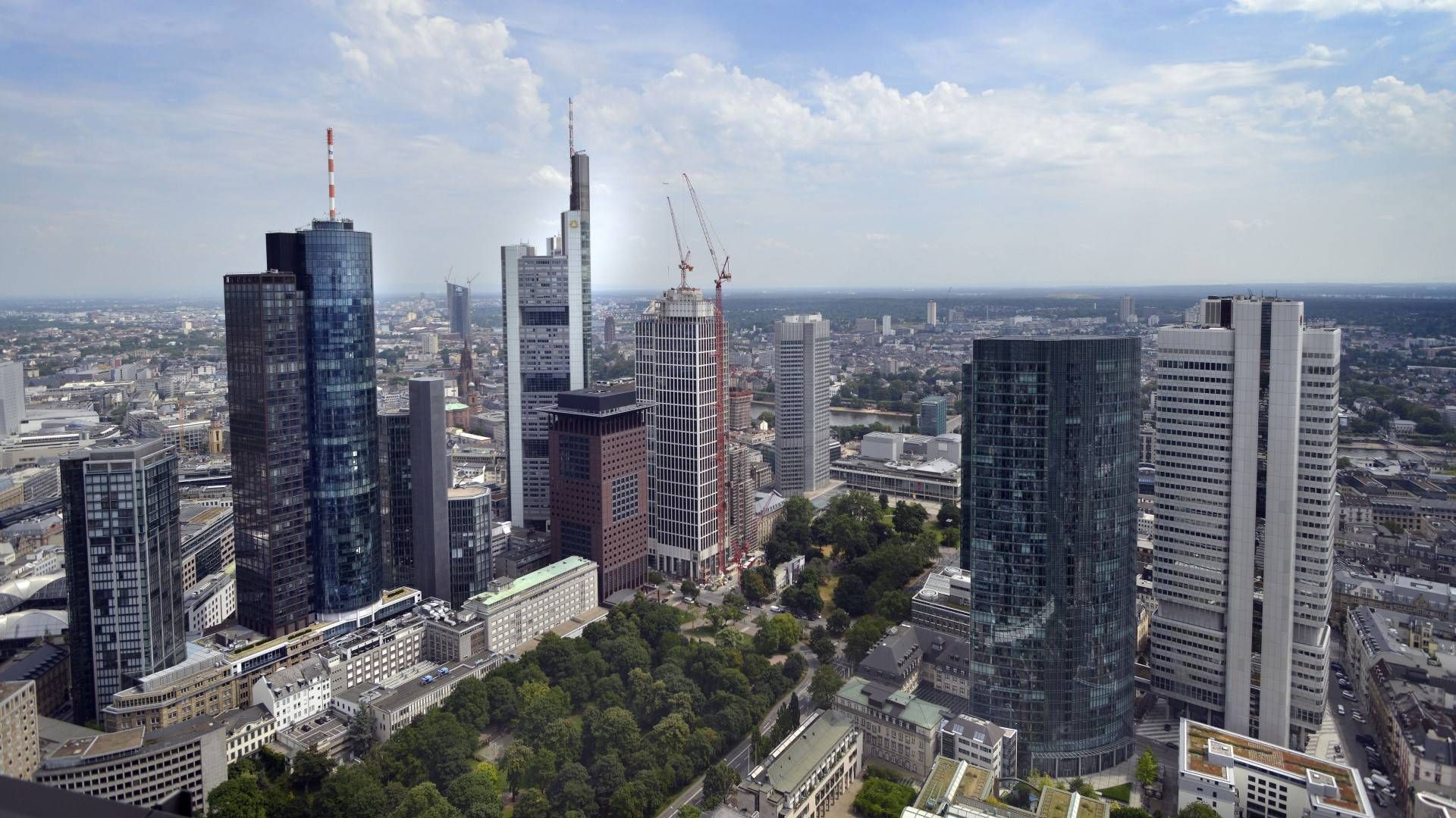 Frankfurter Skyline | Foto: picture alliance/VisualEyze