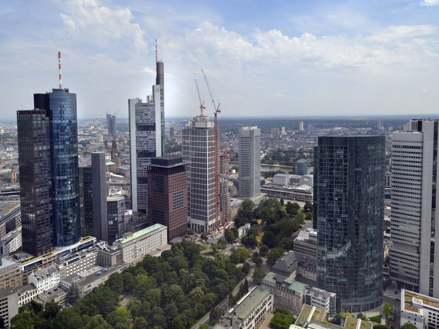 Frankfurter Skyline | Foto: picture alliance/VisualEyze