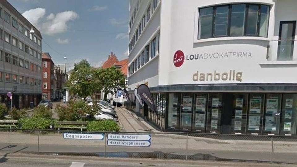Lou Advokatfirma, der blandt andet holder til i Randers, har på kort tid mistet tre partnere. | Foto: Google.