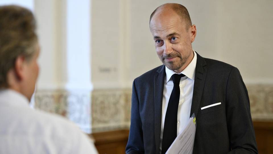 Sundheds- og Ældreministeriet med minister Magnus Heunicke (S) i spidsen har anmodet om en bevilling på 20 mio. kr. til finansiering af den danske smittesporingsapp. | Foto: Philip Davali//