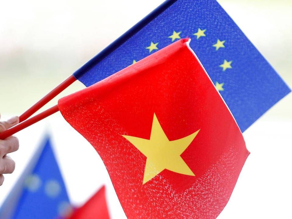 Frihandelsaftalen mellem EU og Vietnam, der ventes at træde i kraft i juli, er nu ratificeret og vil ifølge Verdensbanken give Vietnams økonomi et boost. | Foto: Nguyen Huy Kham/Reuters/Ritzau Scanpix
