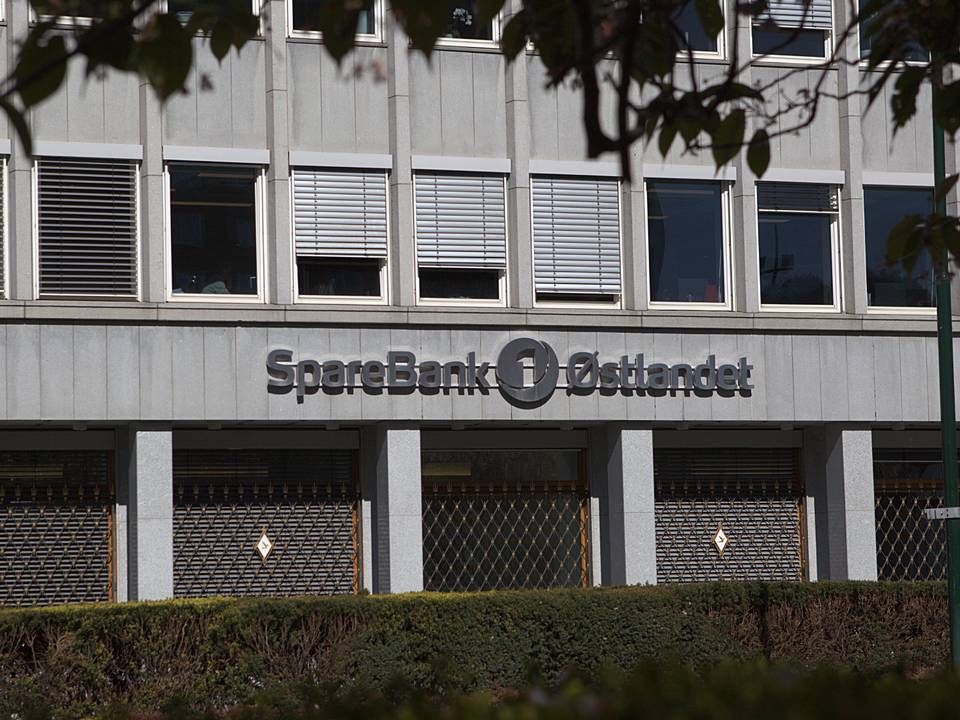 SpareBank1 Østlandet sitt kontor i Vika. | Foto: Jörgen Skjelsbæk