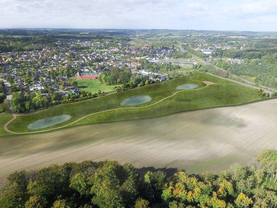 Forsyningen har opkøbt et område på syv hektar til projektet. | Foto: Assens Forsyning og Rambøll / PR