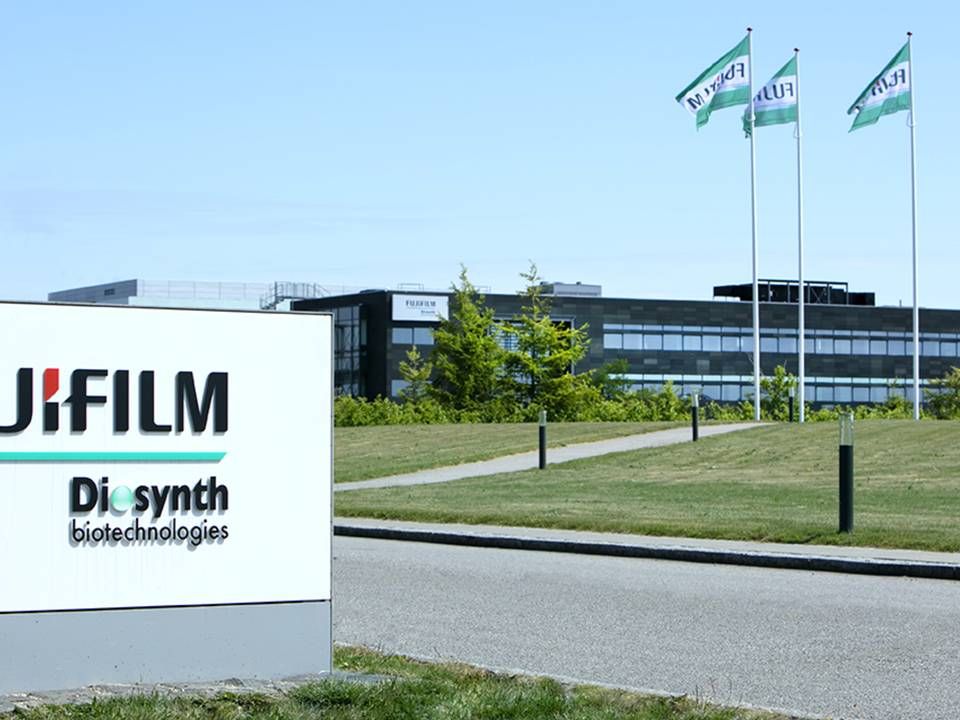 Fujifilm Diosynth Biotechnologies' fabrik i Hillerød beskæftiger i forvejen 800 ansatte, hvilket bliver til 1100, når udvidelsen står færdig i 2023. | Foto: Liselotte Plenov / Fotorummet / PR