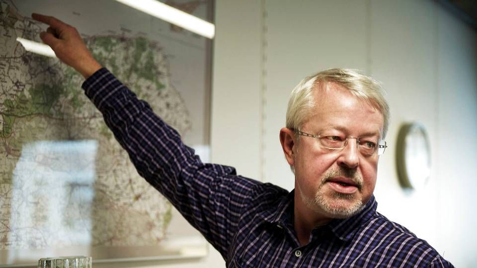 Jan Petersen frygter at de tyndbefolkede områder og bl.a. Djursland vil miste nyhedsdækning | Foto: Graversen Anita/Ritzau Scanpix