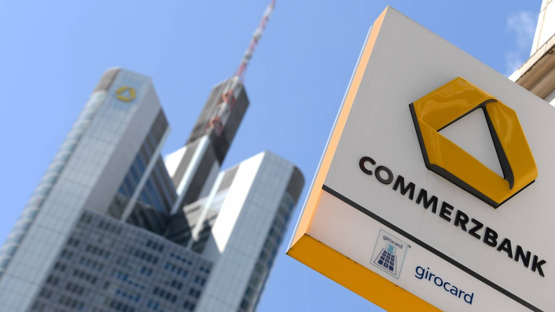 Die Commerzbank-Zentrale in Frankfurt. | Foto: picture alliance/dpa