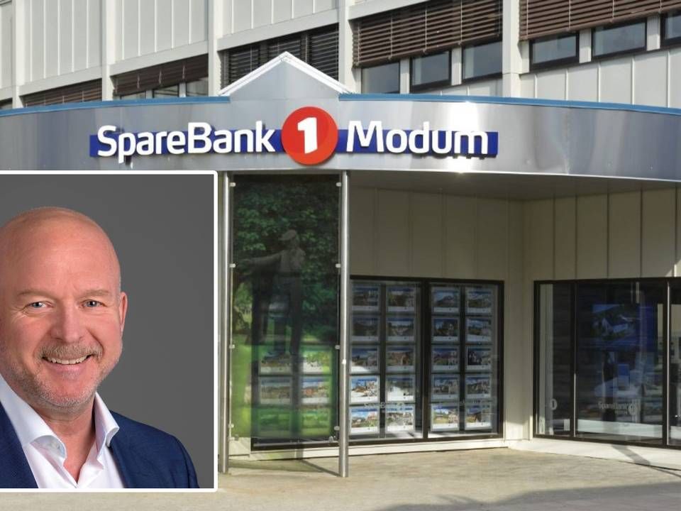 Administrerende banksjef Egil Meland i Sparebank 1 Modum. | Foto: Sparebank 1 Modum