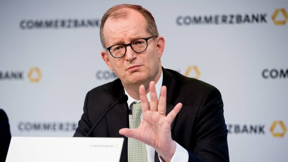 Commerzbank-Vorstandsvorsitzender Martin Zielke. | Foto: picture alliance / Sven Simon