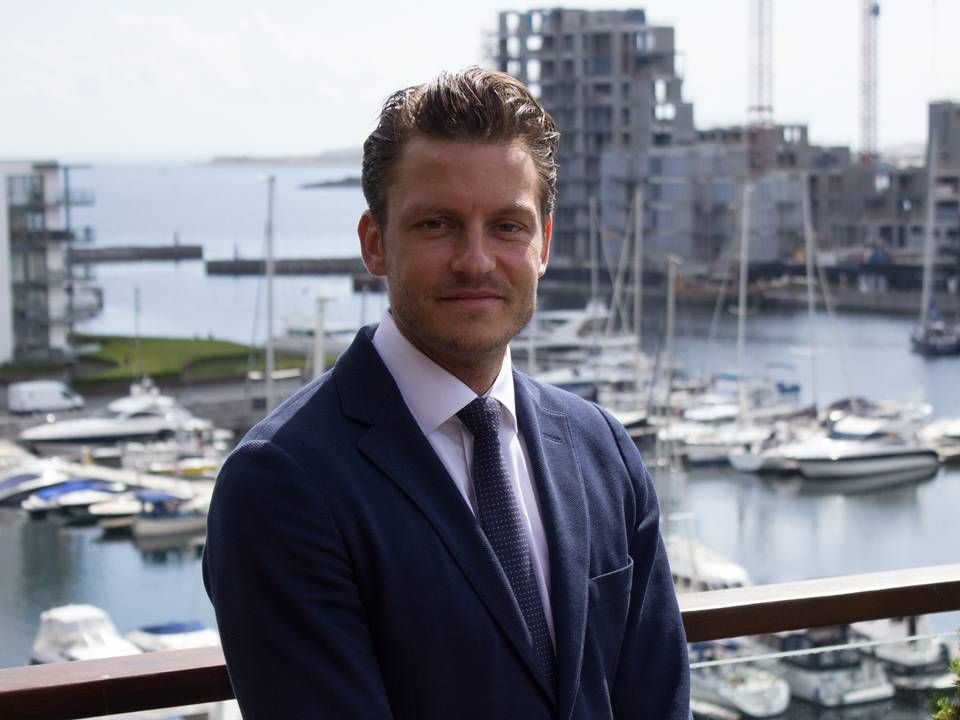 33-year-old Sune Linné Fladberg is the new chief executive at brokerage Lightship Chartering. He is in charge of a little more than 100 employees spread across eight offices around the world. | Photo: ShippingWatch/ Søren Pico