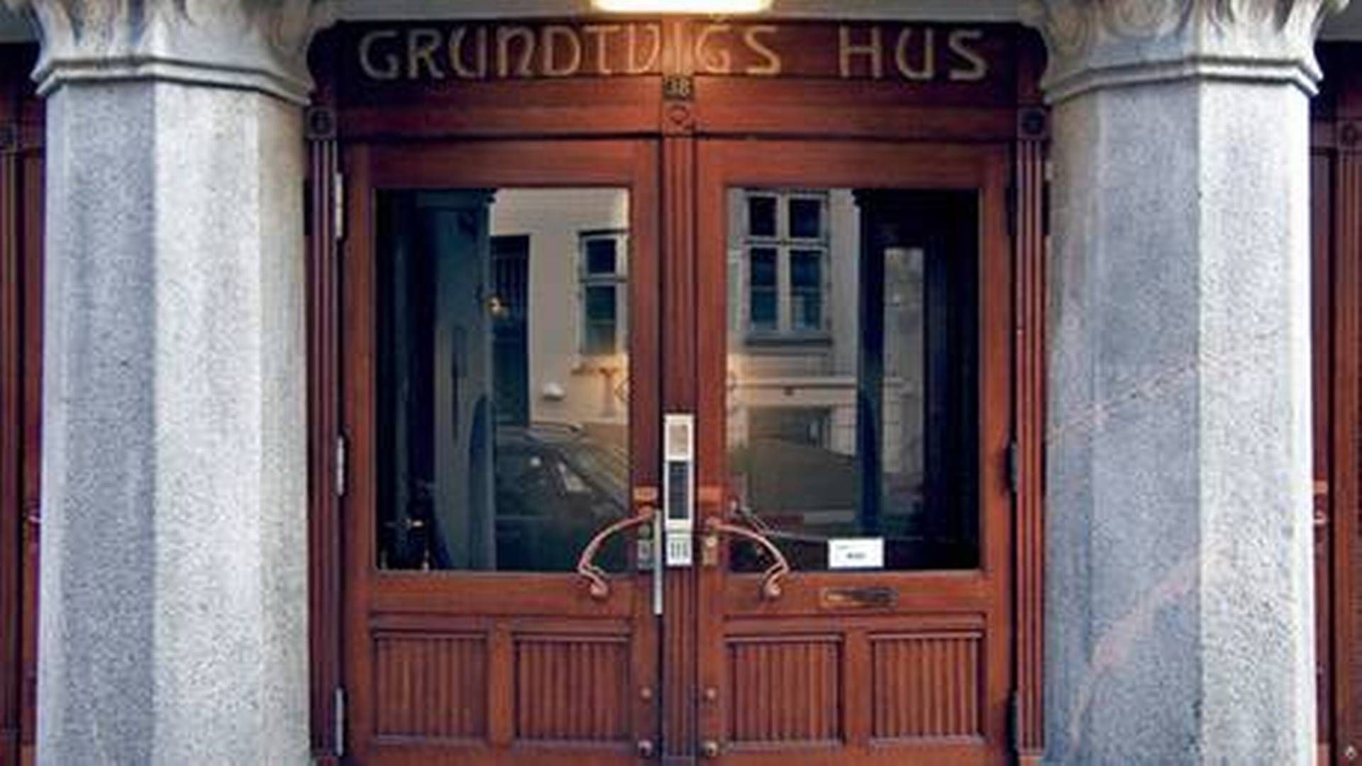 The entrance to Grundtvigs Hus on Studiestræde, Copenhagen. | Photo: PR/KAB