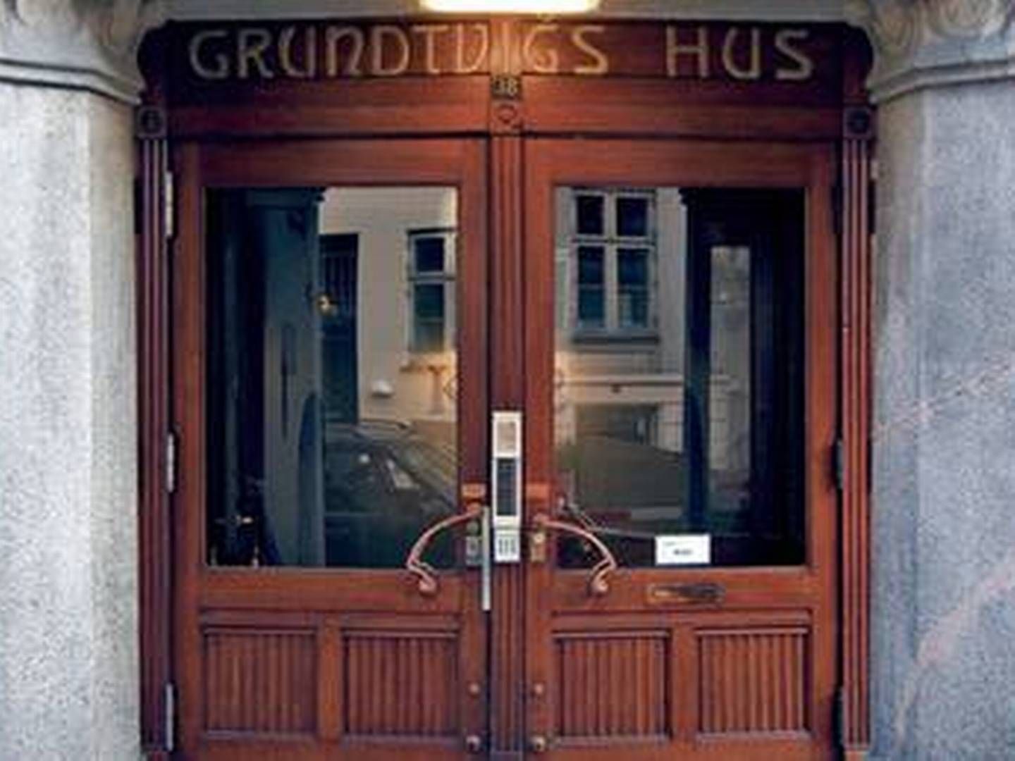 The entrance to Grundtvigs Hus on Studiestræde, Copenhagen. | Photo: PR/KAB