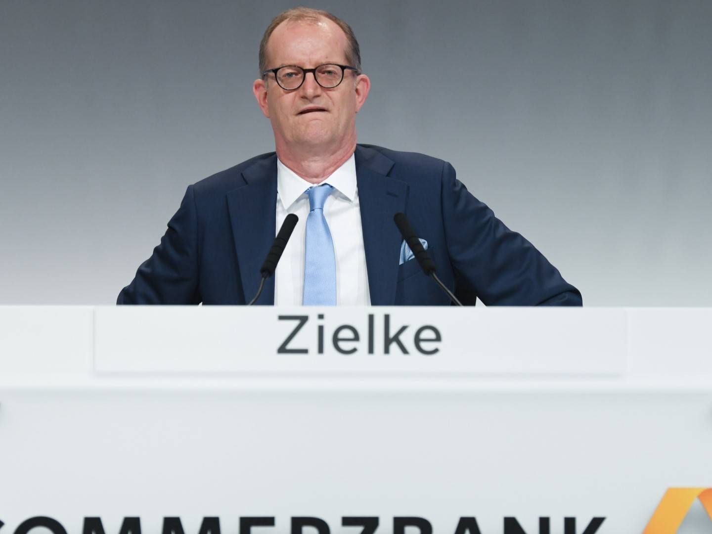 Commerzbank-CEO Martin Zielke ist zugleich Präsident des Bankenverbands. | Foto: picture alliance/dpa