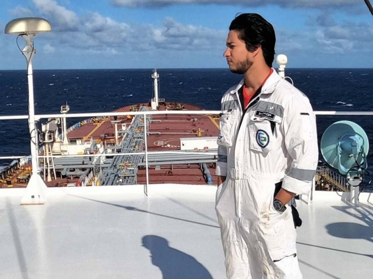 Juan Hurtado er fanget ombord på Euronav-skibet Statia. Rederiet opfordrer verdens lande til at finde en løsning hurtigst muligt. | Foto: PR / Euronav