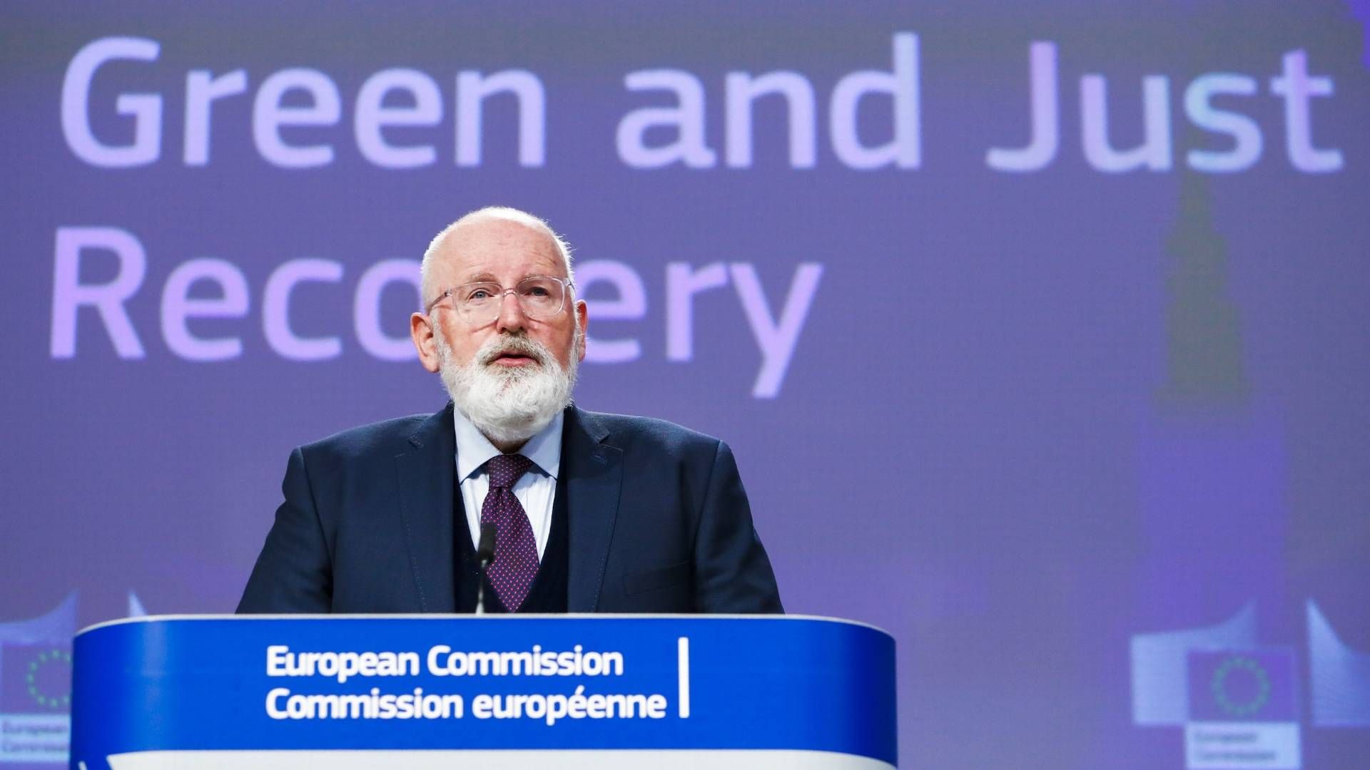 EU-Klimakommissar Frans Timmermans | Foto: picture alliance/AP Photo