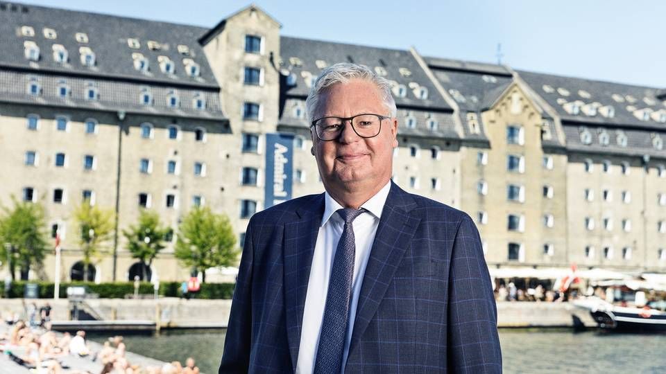 "Vi skal godt ind i 2022, før vi nærmer os samme antal overnatninger som i 2019," lyder det fra Peter Winther, adm. direktør og partner i Colliers. | Foto: PR / Colliers