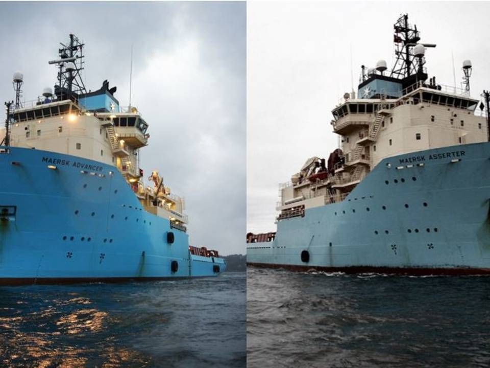 Maersk Supply Service divests ships Maersk Advancer and Maersk Asserter. | Photo: PR-FOTO
