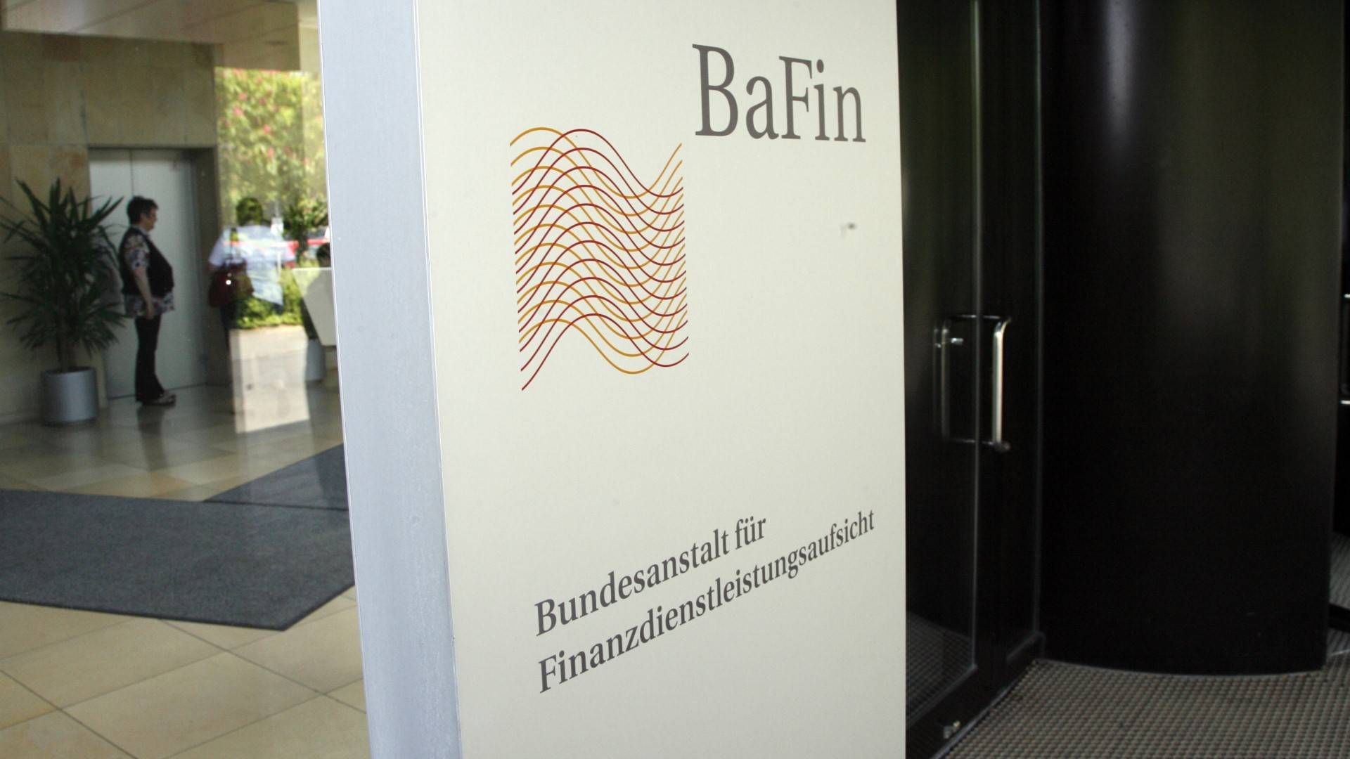 Eingang der Bundesanstalt für Finanzaufsicht BaFin in Bonn. | Foto: picture alliance