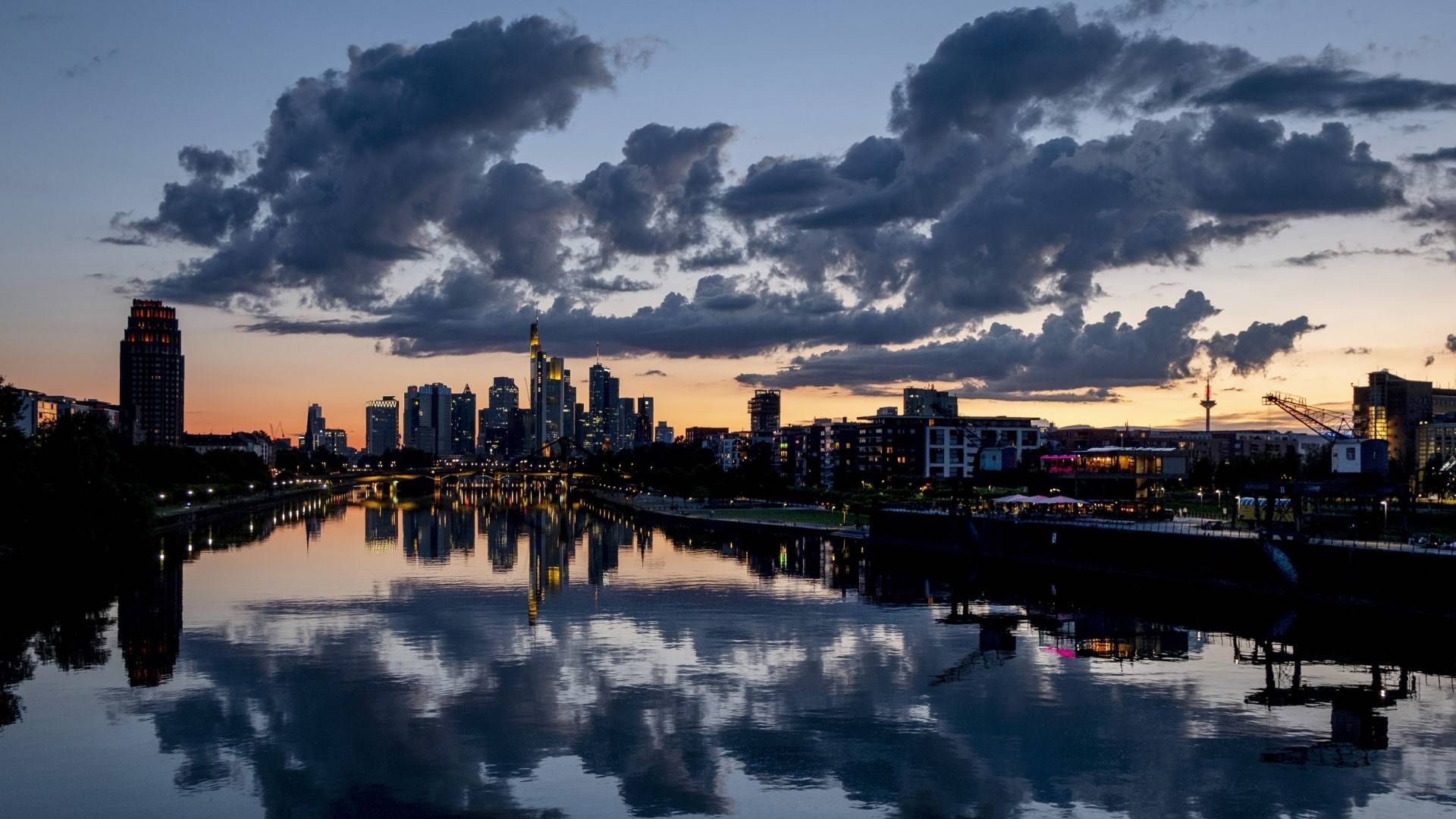 Skyline von Frankfurt am Main, Bankenzentrale Deutschlands | Foto: picture alliance / AP Photo