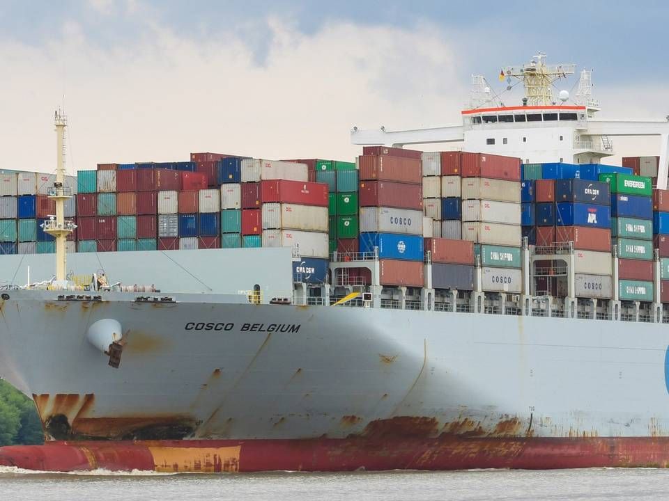 Containerschiff im Hamburger Hafen | Foto: picture alliance / Winfried Rothermel
