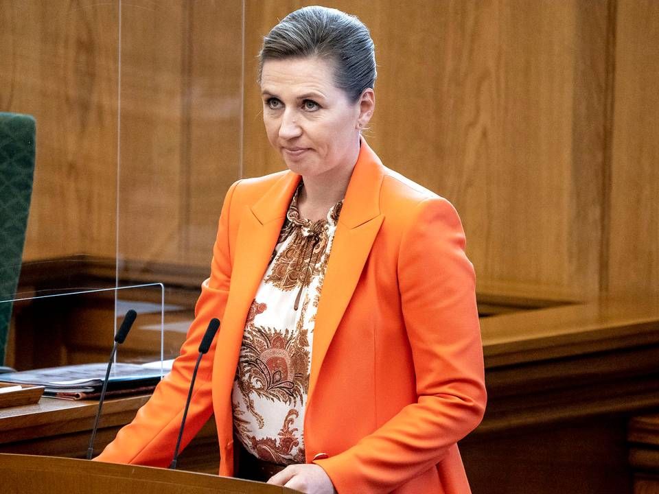 Danmark skal gå foran "på en klog måde", lød det mandag aften fra statsminister Mette Frederiksen (S) om den nye klimaaftale. | Foto: Mads Claus Rasmussen/Ritzau