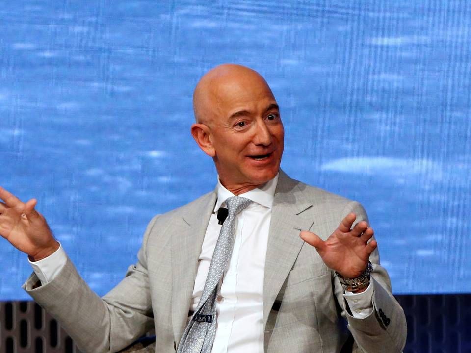 Amazon vil med stifter Jeff Bezos i spidsen være klimaneutral i 2040. | Foto: KATHERINE TAYLOR/REUTERS / X03320