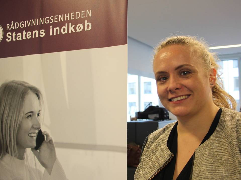 Maria Haugaard er chefkonsulent hos Rådgivningensenheden Statens Indkøb, der er et samarbejde mellem Økonomistyrelsen og Konkurrence- og Forbrugerstyrelsen. | Foto: PR/Moderniseringsstyrelsen