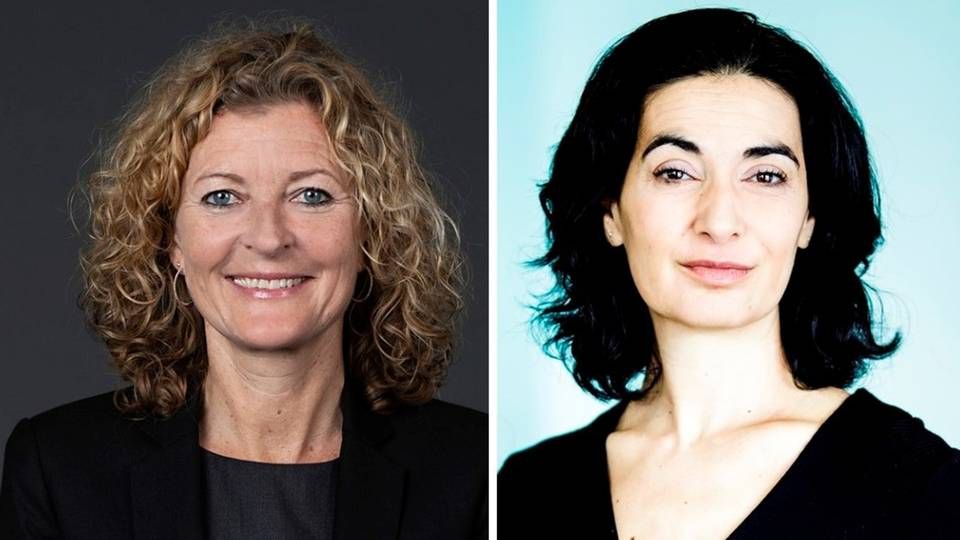 Marlene Winther Plas (tv) og Milena Krogsgaard er ny formand og næstformand for Danske It-Advokater. | Foto: PR