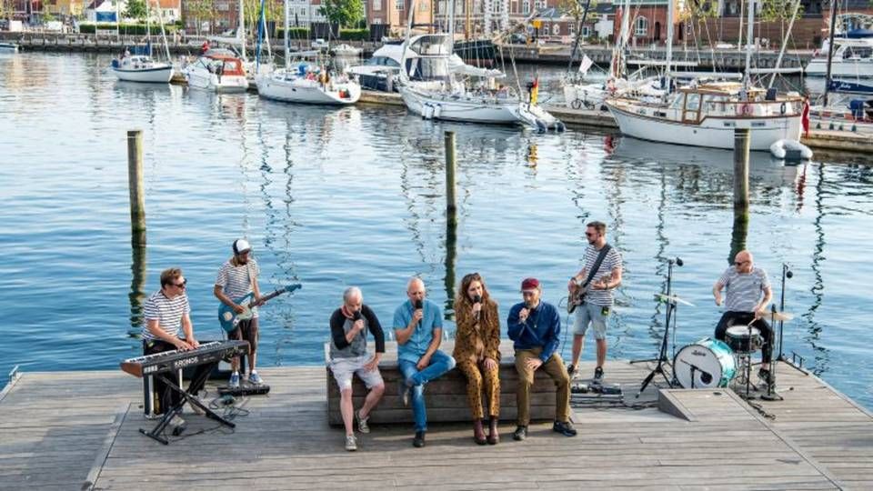 Fra DR's musikalske sommertogt på Svendborg havn | Foto: Carsten Andersen/DR