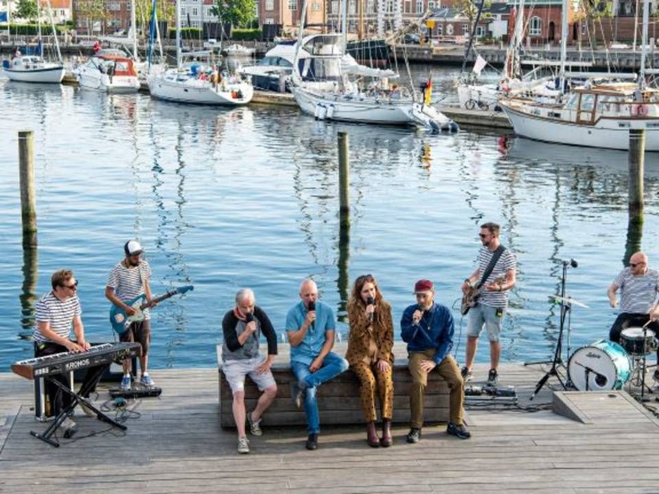 Fra DR's musikalske sommertogt på Svendborg havn | Foto: Carsten Andersen/DR