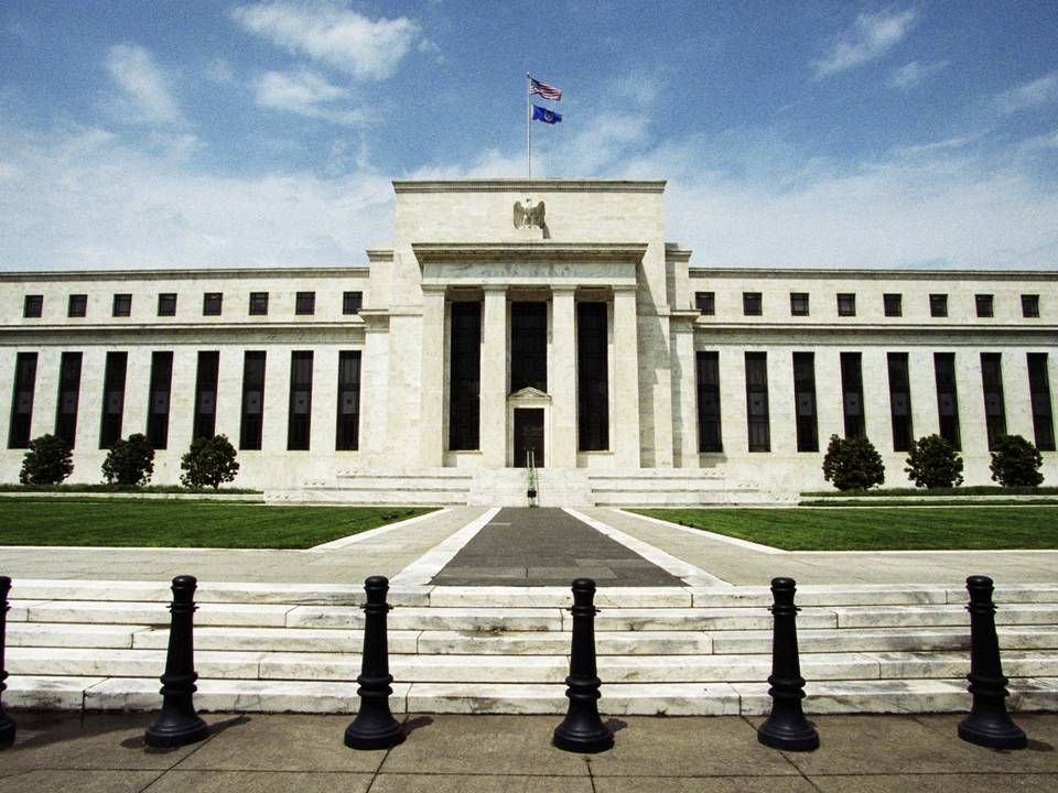 Außenansicht der US Notenbank Federal Reserve Bank (Fed ) der USA. | Foto: picture-alliance Ulrich Baumgarten