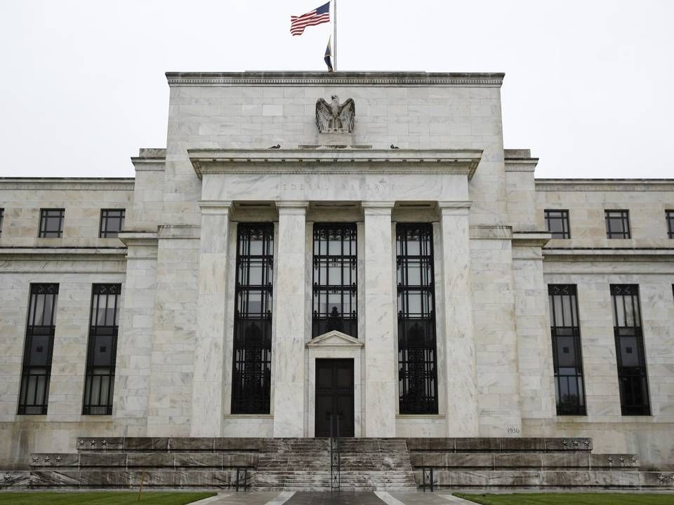 Den amerikanske sentralbankens, Federal Reserve, hovedkontor i Washington D.C. | Foto: Patrick Semansky/AP/NTB Scanpix