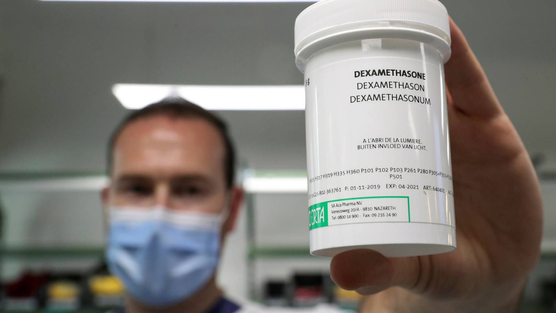 Binyrebarkhormonet dexamethasone har pludselig fået en hovedrolle i covid-19-pandemien, efter at have vist sig gavnligt for de sygeste patienter. | Foto: Yves Herman/REUTERS / X00380