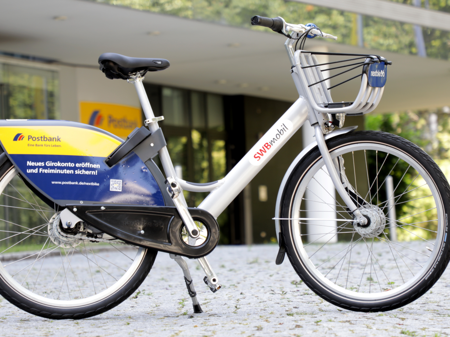 Begrenzte Zeit Radeln mit der Postbank Dank einer Kooperation mit dem Bike-Sharing-Anbieter nextbike | Foto: Postbank