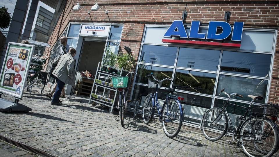 Aldi er blandt de discountkæder, der ser efter bedre lokationer i hovedstadsområdet. | Foto: Linda Johansen