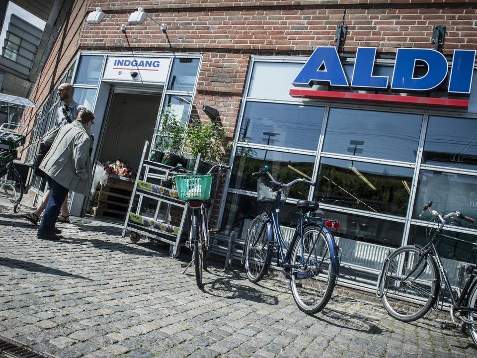Aldi er blandt de discountkæder, der ser efter bedre lokationer i hovedstadsområdet. | Foto: Linda Johansen