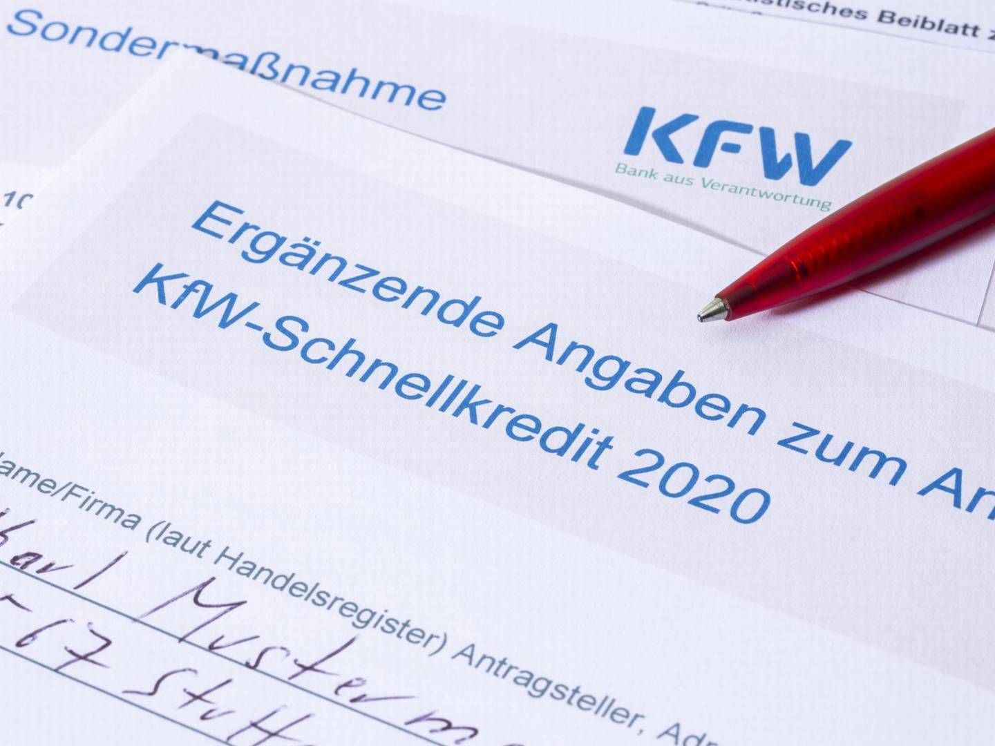 Gibt's jetzt auch digital: den KfW-Schnellkredit. | Foto: picture alliance/imageBROKER