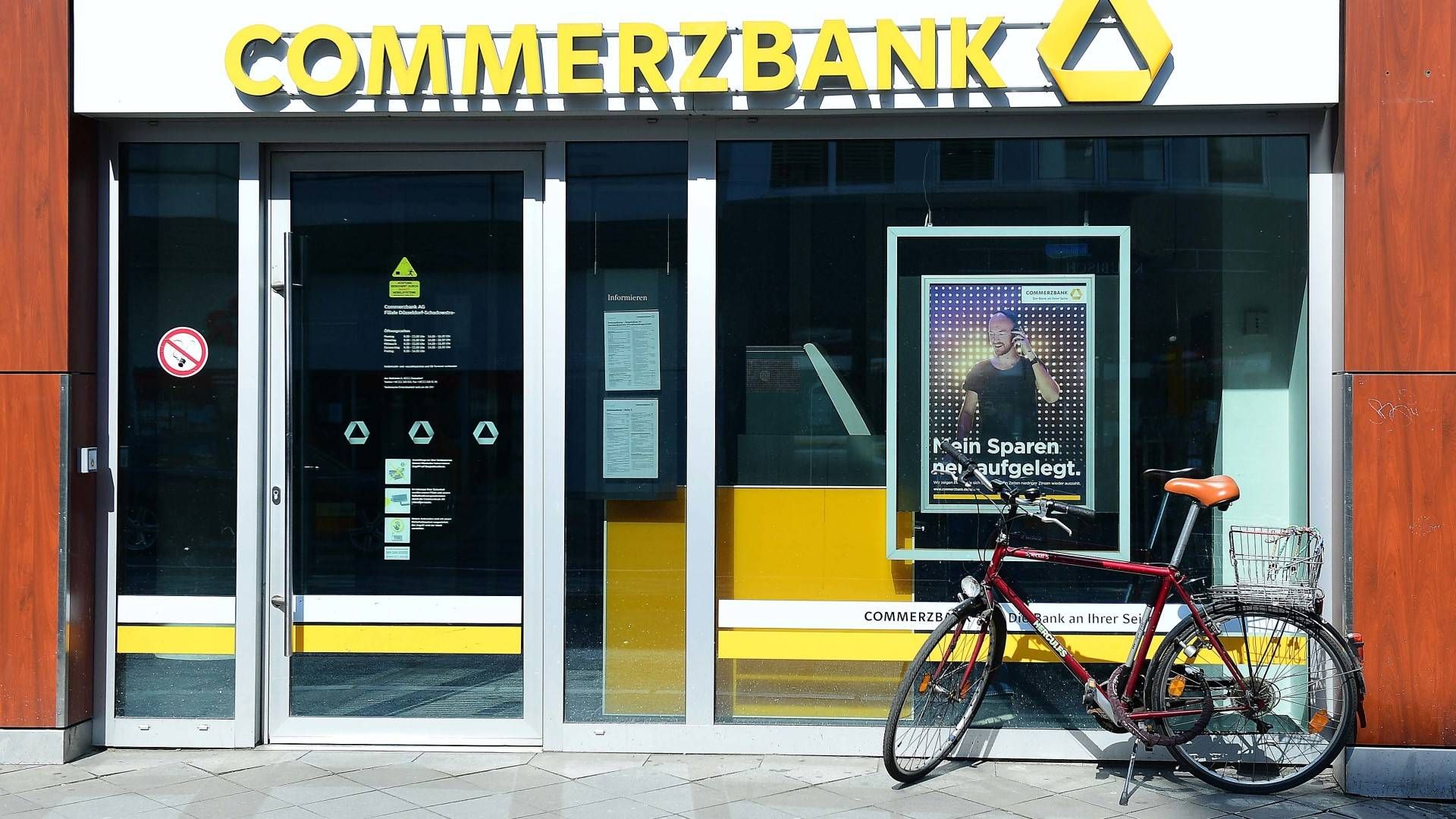 Eine Filiale der Commerzbank. | Foto: picture alliance/dpa