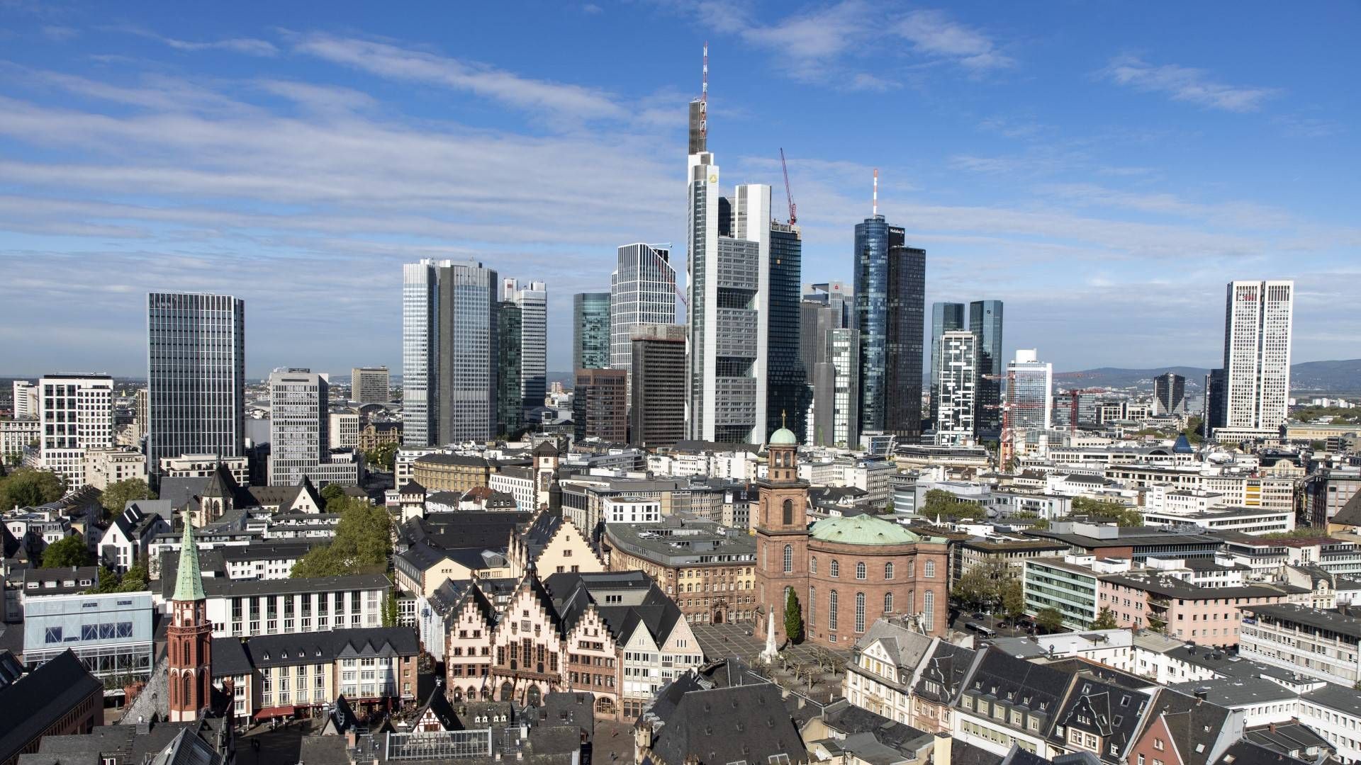Die Bankenmetropole Frankfurt am Main. | Foto: picture alliance / Jochen Tack