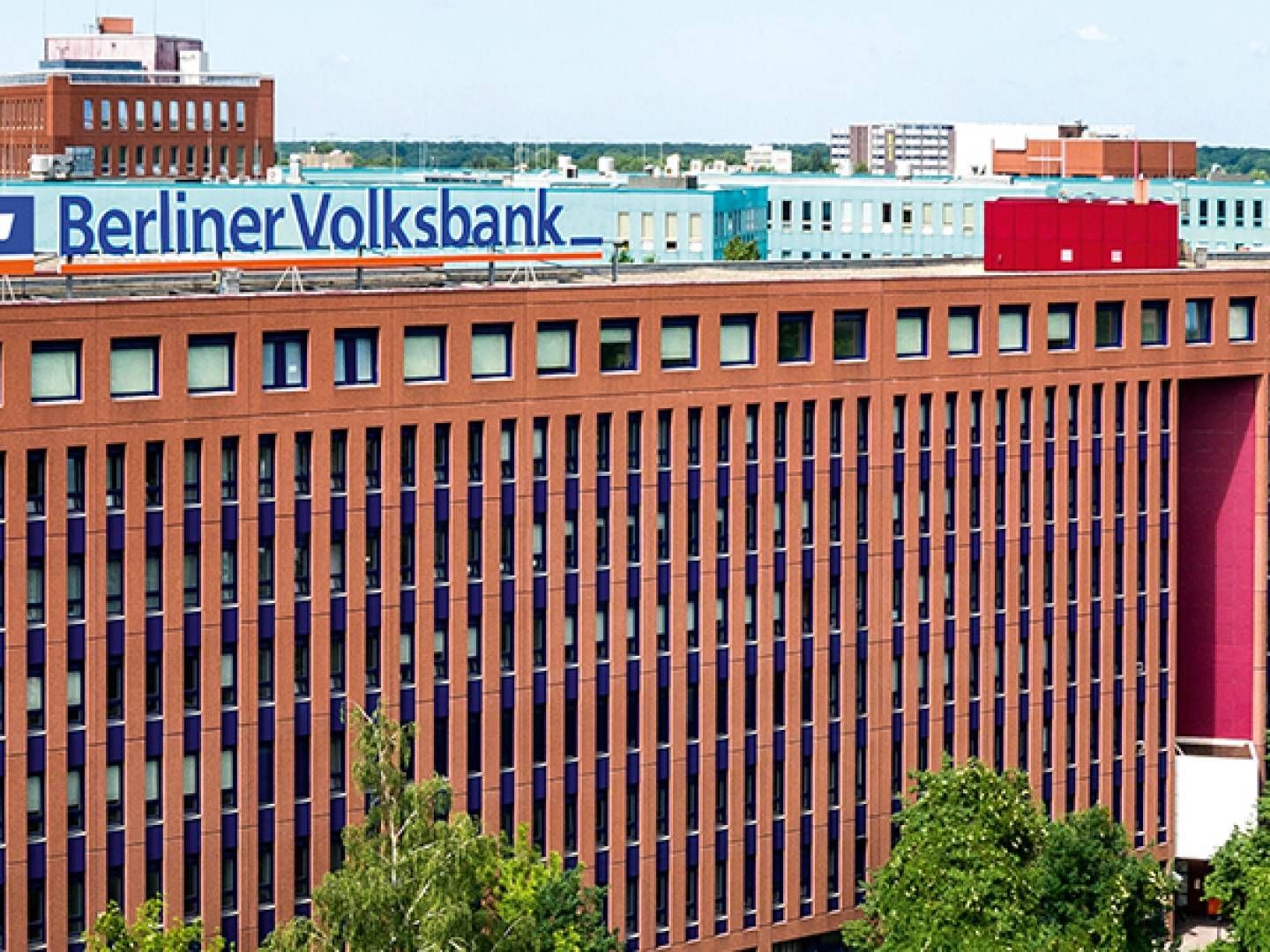 Die Zentrale der Berliner Volksbank im sogenannten Top-Tegel im Norden Berlins. | Foto: Berliner Volksbank