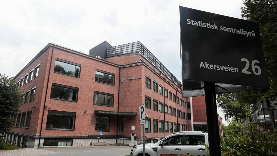 Statistisk Sentralbyrå i Akersveien i Oslo. | Foto: Lise Åserud / NTB scanpix