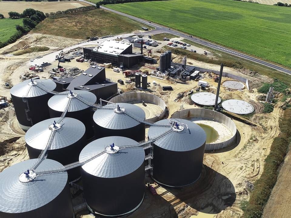 Biogasanlægget i Korskro er et af de ti Nature Energy-drevne anlæg, som skal levere biogas til Shell. | Foto: Nature Energy / PR