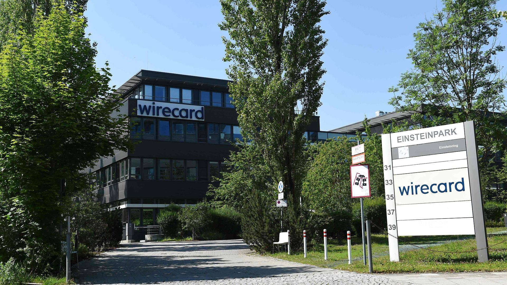 Wirecards hovedkvarter i Aschheinm nær München blev ransaget onsdag. | Foto: Christof Stache/AFP/Ritzau Scanpix