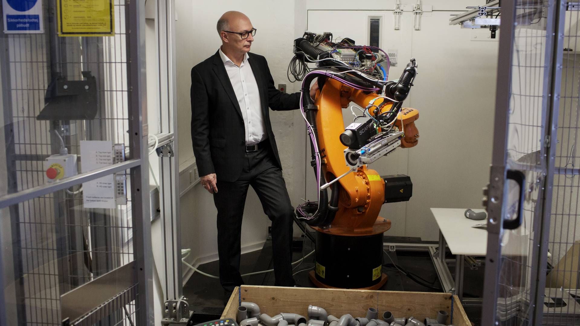 Ifølge adm. direktør Søren Bøving-Andersen betragtede Scape Technologies nomineringen på listen som et klap på skulderen til robotselskabets teknologi. | Foto: PR