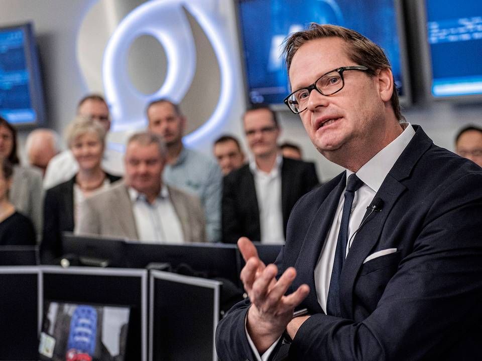 Carsten Borring, noteringschef hos Nasdaq Copenhagen. | Foto: Casper Dalhoff/Ritzau Scanpix