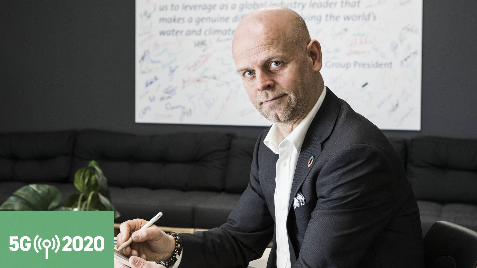 Fredrik Östbye driver den digitale transformation hos Grundfos. | Foto: Grundfos/PR