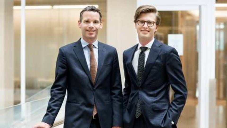 Niklas Kristoffersson (left) and Carl Mattiasson are the fund managers of Nordea's new fund Stars Innovation. | Photo: PR / Nordea Asset Management